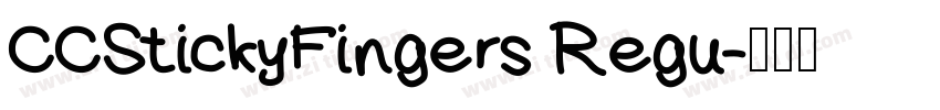 CCStickyFingers Regu字体转换